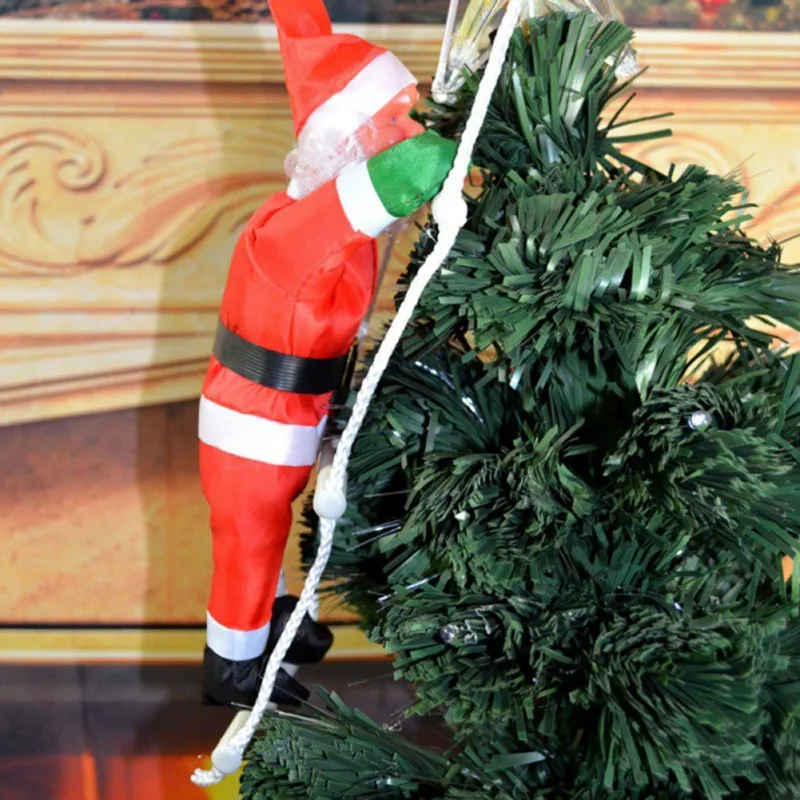 Подвесные рождественские украшения Санта Клаус подняться подвесная лестница фестивальные декорации вечерние поставки