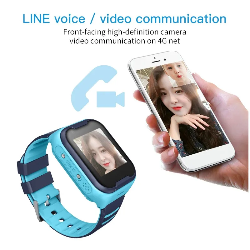 Умные часы для детей, сеть 4G, Wi-Fi, gps, SOS, умные часы для детей, видеозвонок, IP67, водонепроницаемый будильник, камера, детские часы
