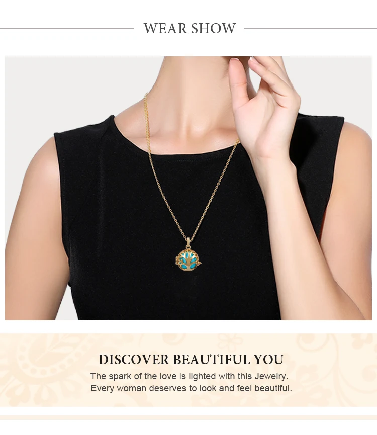 金色链子模特图