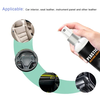 

Plastic Parts Restore Agent Wax Instrument Reducing Agent Maintenance Automotive Interior NIN668