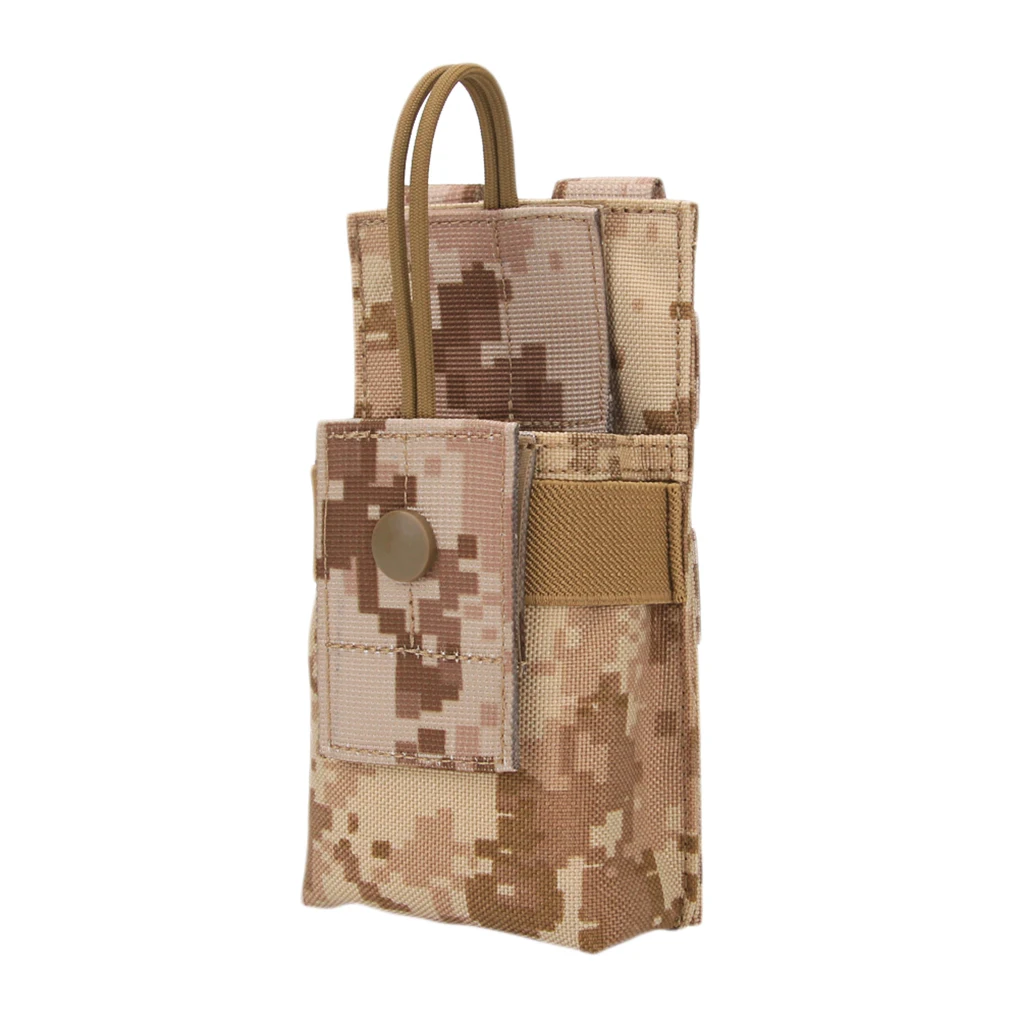 Molle 1000D нейлоновая портативная рация Сумка для охоты на открытом воздухе Аксессуары для игр CS Карманный поясной ремень Радио Чехол