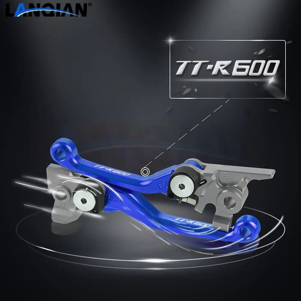 

Motorcycle Dirt Pit Bike Motocross Pivot Brake Clutch Levers For Yamaha TTR600 TTR 600 1998 1999 2000 2001 2002 Accessories