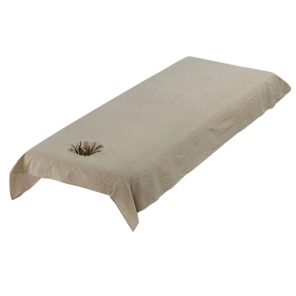 Professional Breathable Washable Cotton Massage Table Bed Fitted Pad Cover Sheet 8 Colors 200x120cm 6