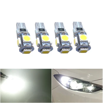 

4x W5W T10 LED Light Bulbs Car Interior Dome Map Reading Lights For Honda CRV 2005 Accord Civic 2006 2011 Fit Jazz City HRV