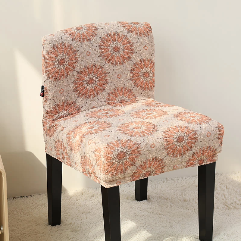 

Low Back Bar Chair Cover Dining Kitchen Stool Cover Hotel Banquet Stool Cover Fabric Elastic for Home Living Room funda de silla