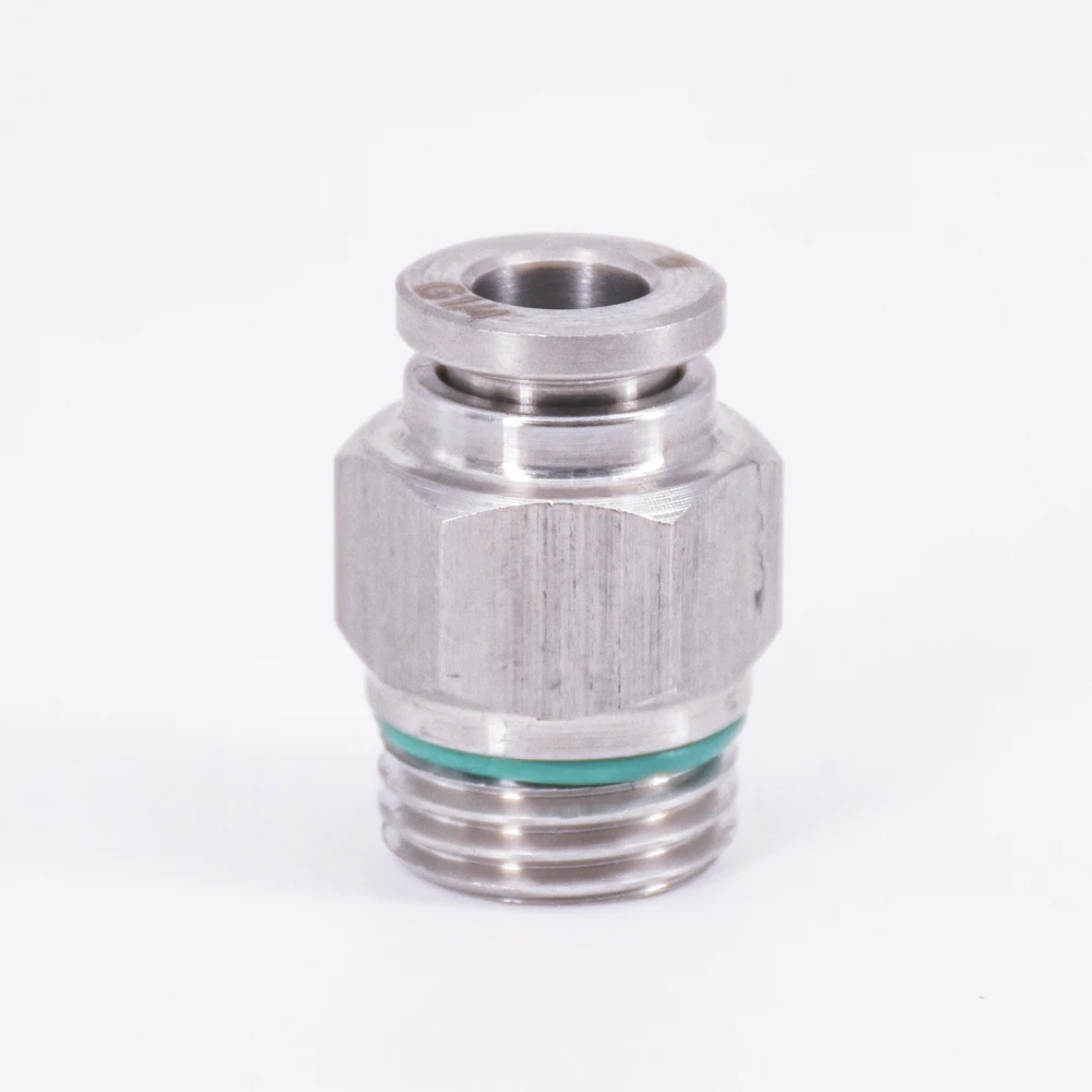 M5 M6 1/" 1/4" 3/" 1/2" BSPP Мужской Воздушный Пневматический 304 Пресс из нержавеющей стали подходит пуш-ап в быстрый разъем выхода фитинг для домашнего пивоварения