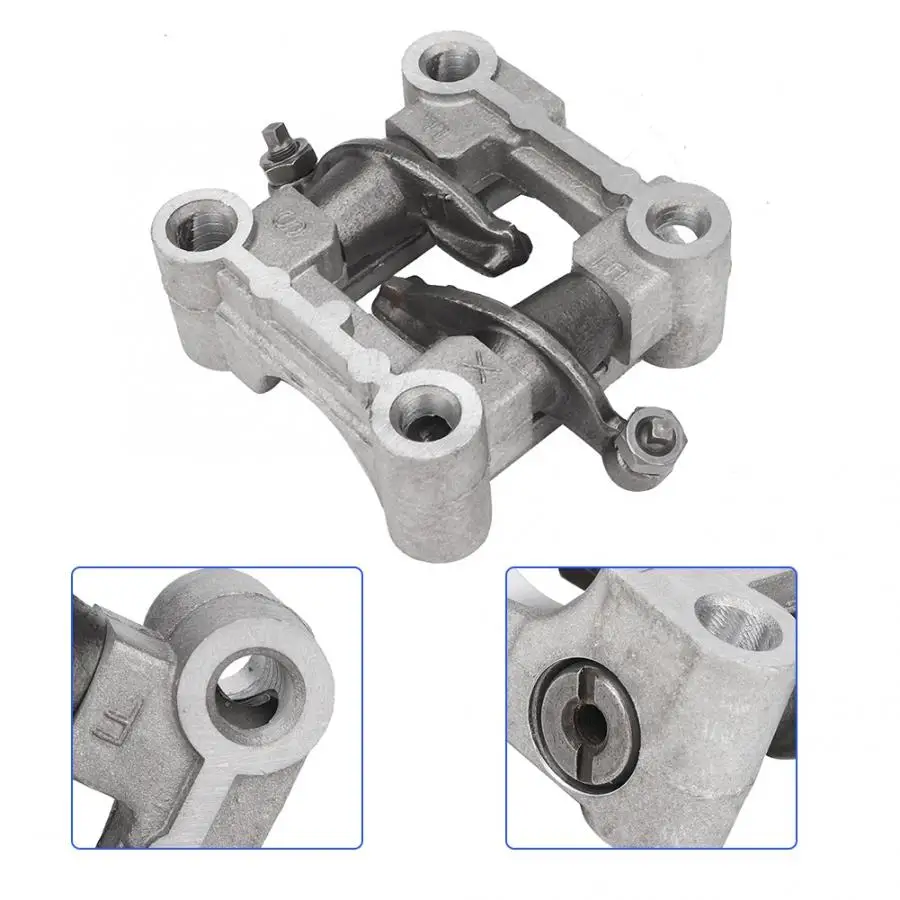 64mm Rocker Arm Valve Lifter Kit Cam Shaft Holder Bracket Assembly Fit for GY6 50 80cc Scooter ATV 139QMB 137QM