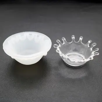 

DIY Crystal Epoxy Molds High Mirror Silicone Mold Pendant Storage Box Handmade Resin Mould Decorations Making