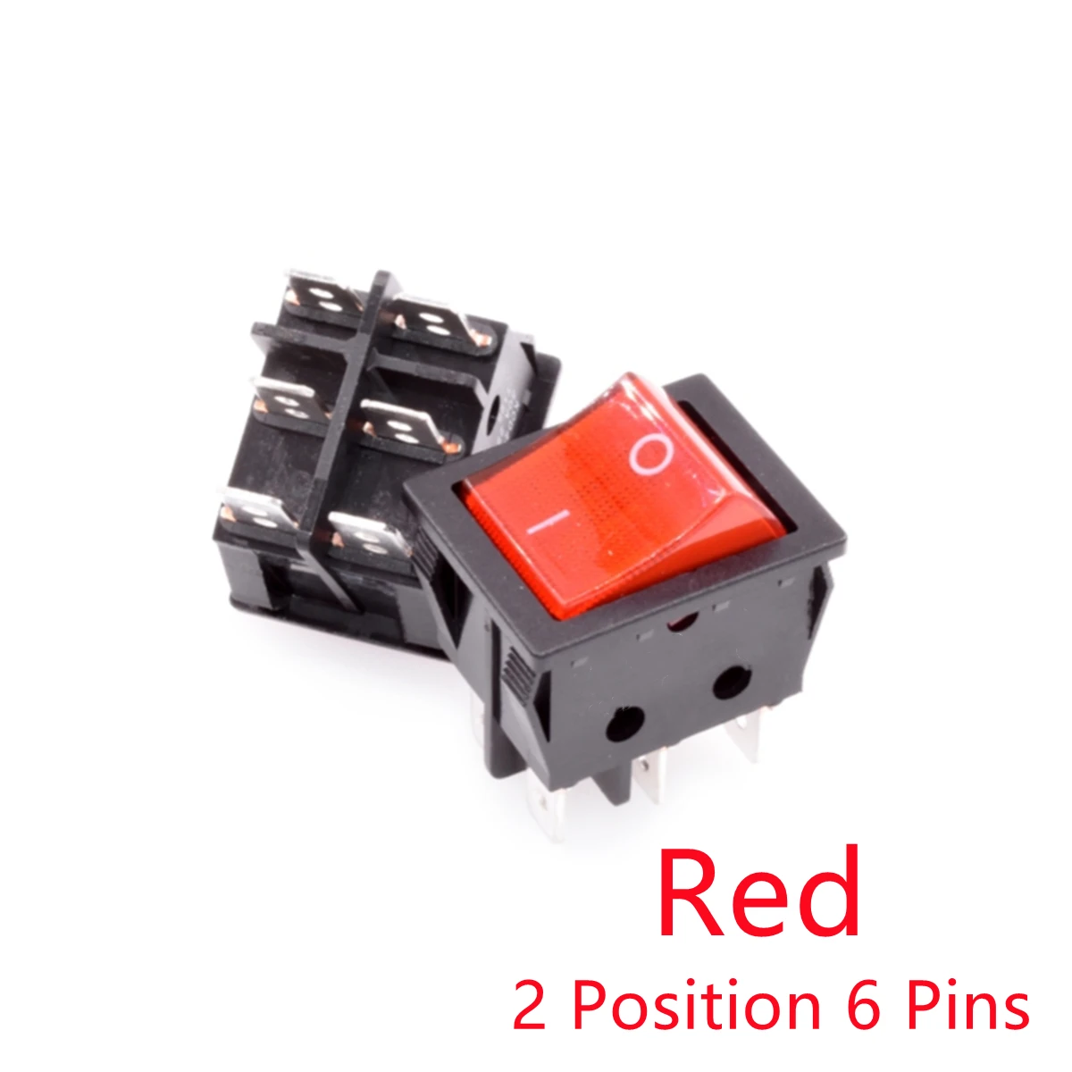 Red 6 Pins