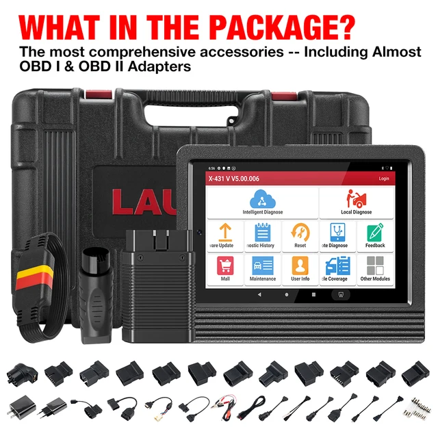Launch X431 V 8 Full System Auto Diagnostic-Tool Support BT/Wifi 2 years update online OBD2 code reader Coding X-431 V scanner 6