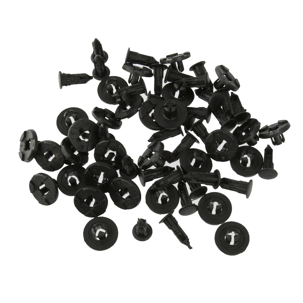 30 Pieces Car Door Trim Panel  Retainer Clips For Nissan 01553-09321