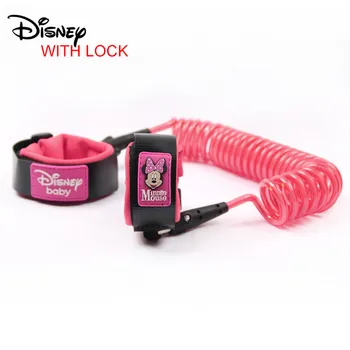 

Disney 1.8m with lock anti-lost with children anti-lost traction rope with lock out travel shopping fashion firm lost belt
