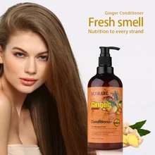 Имбирный кондиционер уход за кожей головы веганский увлажняющий Кондиционер для сухой кожи головы и слабых поврежденных волос 500 мл