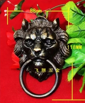 

Lion Head Hand in Hand with Beast Head Hand in Hand with Ming and Qing Gate Hand in Hand with Brass Chinese-style 88MM