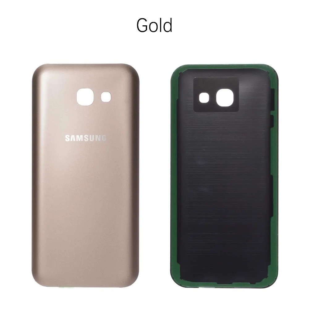 Задняя крышка батареи для Samsung Galaxy A5 A520 A520F задняя крышка корпуса батарейного отсека Запасные части