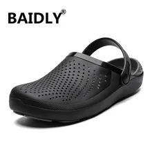 Новинка; мужские сандалии; Летние вьетнамки; тапочки; мужская пляжная Повседневная обувь; недорогие мужские сандалии; водонепроницаемая обувь; Sandalia Masculina