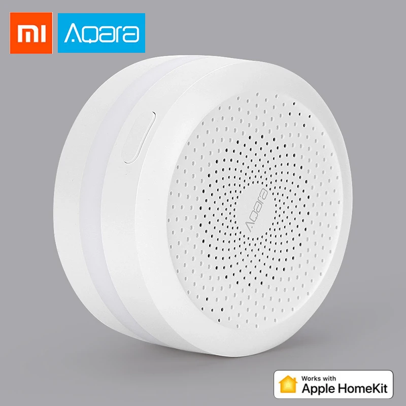 Точечный Aqara концентратор mi Gateway с RGB светодиодный ночной Светильник Smart work с для Apple Homekit и aqara smart App для xiaomi smart