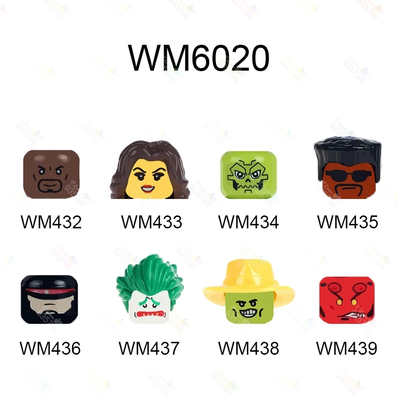 Серия героев фильма Маска Джокера WM6020 экшн-фигурка строительные блоки фигурки MOC