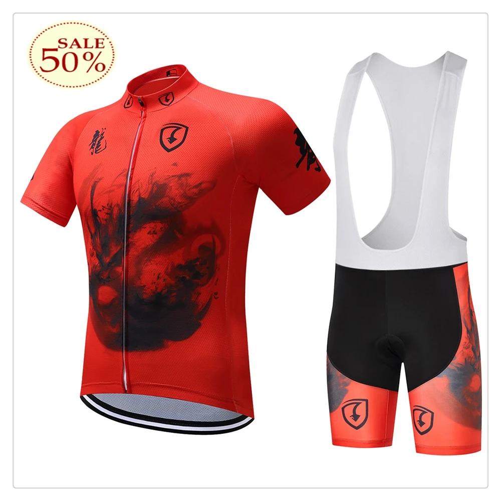 

New Men Cycling Sets Suit Summer Retro Short Sleeved Ropa Licicmo Quick Drying Breathable Triathlon 19D Gel Pad Sports Team