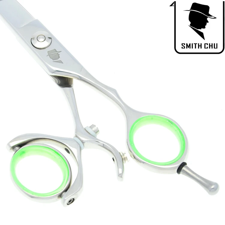 5," 6,0" Smith Chu JP440C профессиональные ножницы для резки Истончение 360 градусов вращения волос ножницы для салон парикмахерских LZS0122