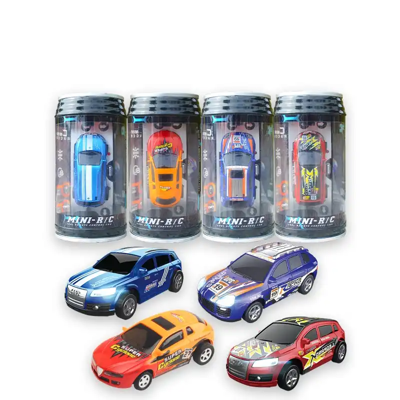 Mini Coke Can Rc Radio Telecommande Mini Voiture De Course Cadeau D Anniversaire Other Rc Control Line Toys Hobbies