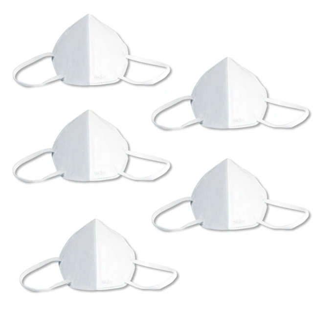 US $23.80  N95 Adult Vertical Folding Nonwoven Dust Mask PM 2.5 Respirator Mouth Mask Gauze Antivirus Mask