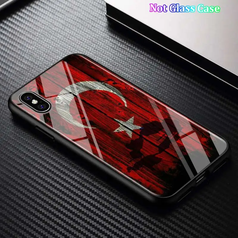 Черный чехол для iPhone 11 11Pro Max флаг Турции арт для iPhone X XR XS Max 8 7 6 6S Plus 5S глянцевый чехол для телефона