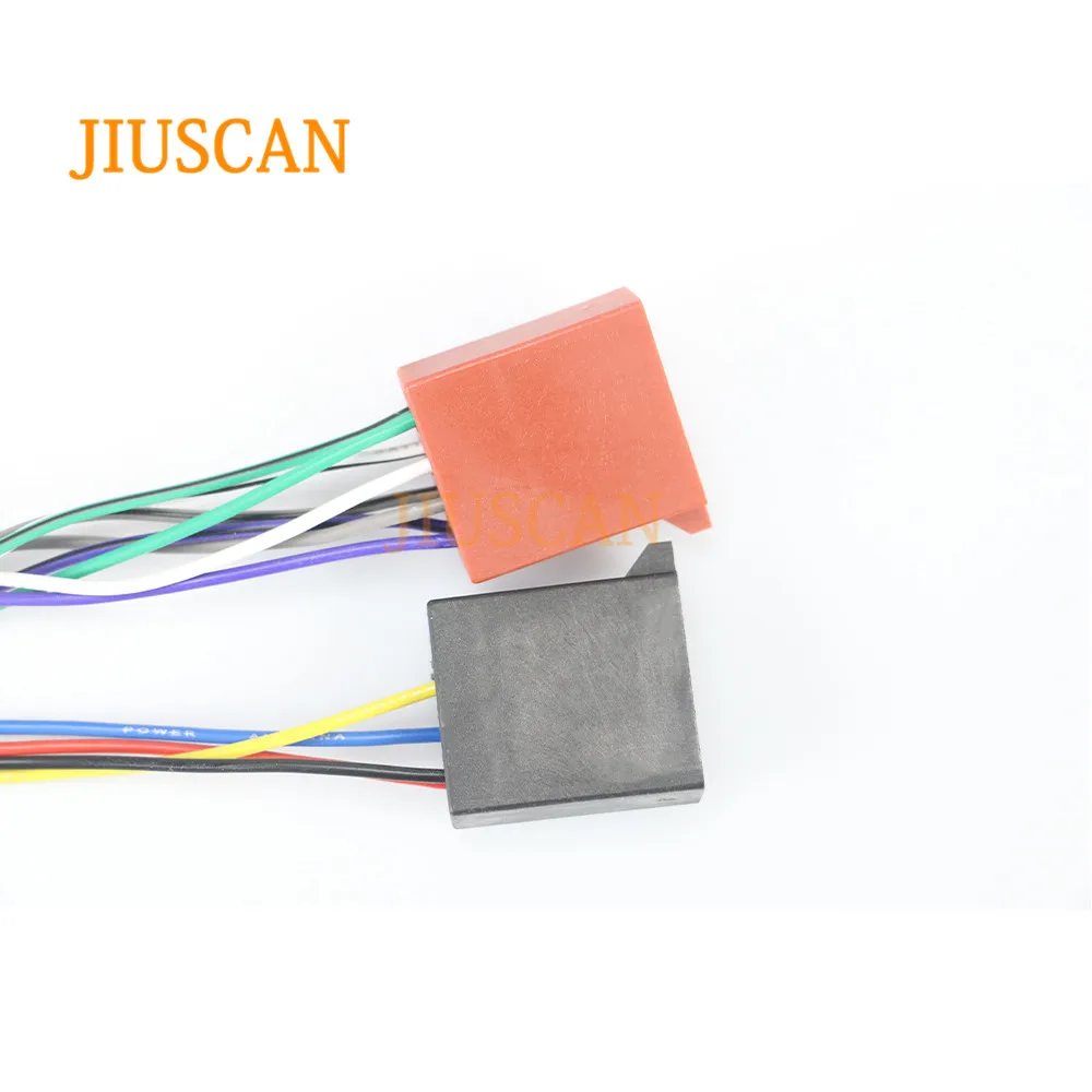 JIUSCAN 15-108 автомобиль ISO жгут головной кабель Для AUDIOVOX-AEG-CLATRONIC стерео радио провода адаптер разъем проводки соединительный кабель