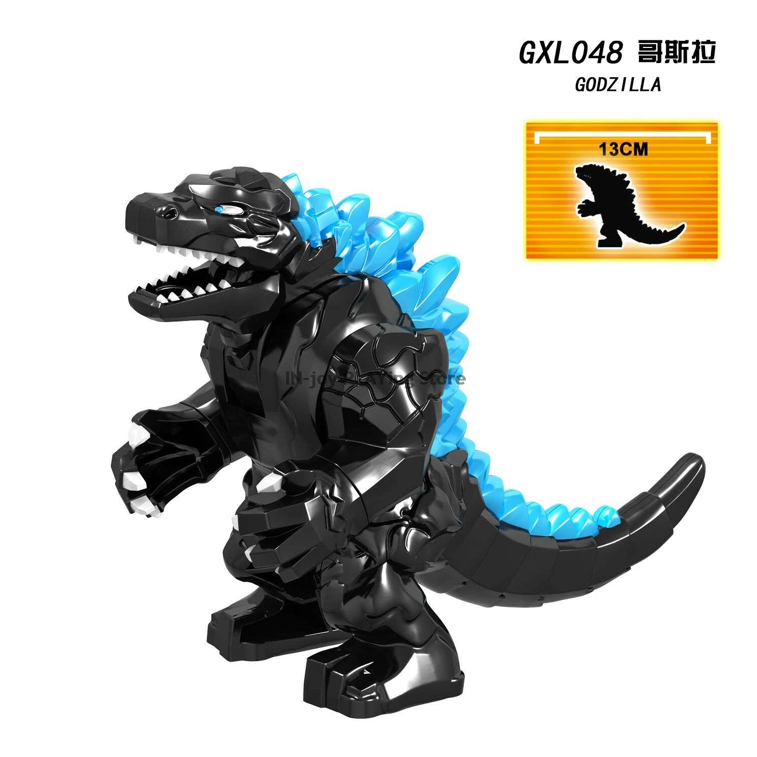 Sci- fi Movie Series GXL047 Animal Building Block War Wolves Godzillas Kong Monster Brick Educational Toy For Children Kids Gift