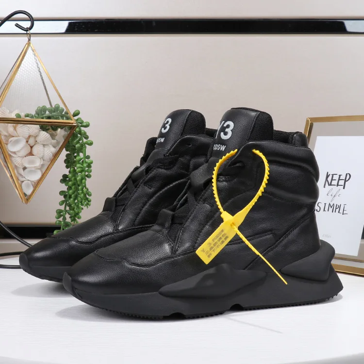 Sneakers Men Shoes Leather Boots 