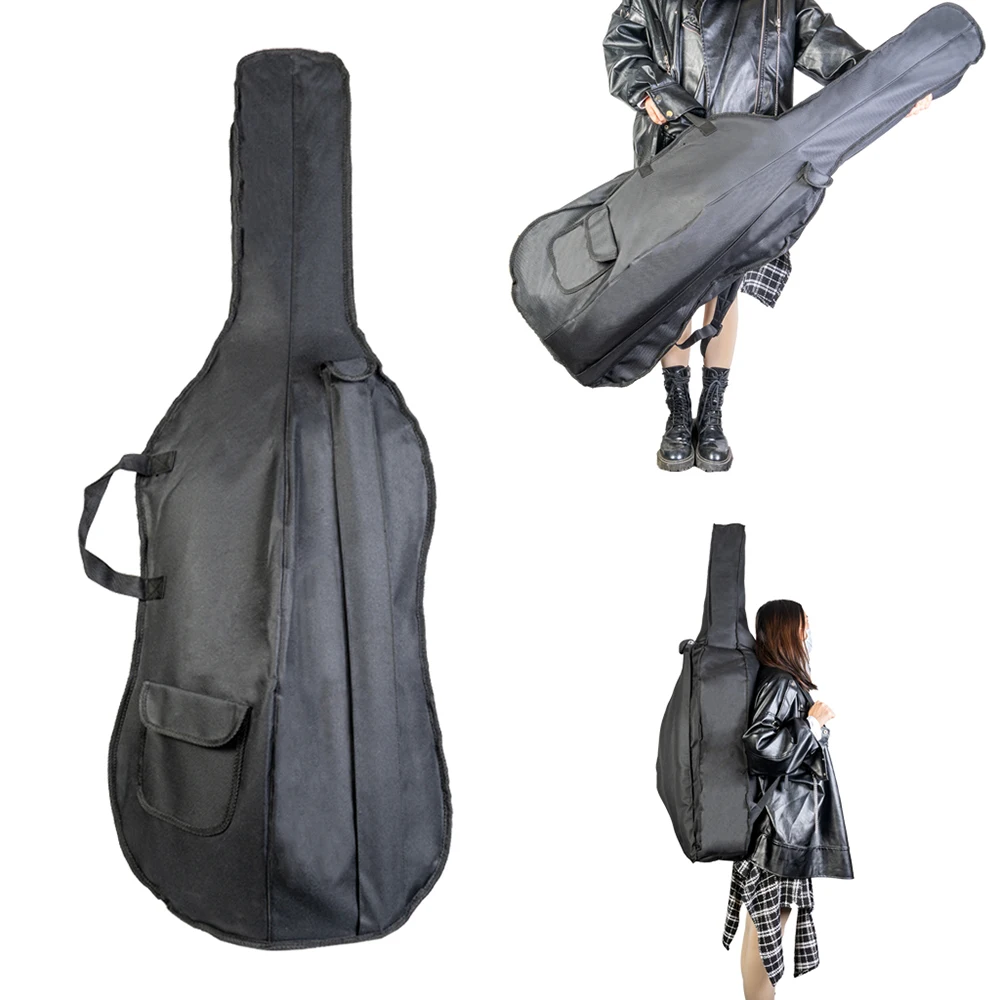 4/4 3/4 1/2 1/4 1/8 сумка для виолончели рюкзак Gig Bag мягкая переноски с плечевым ремнем