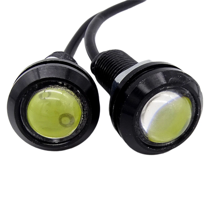 

18 MM 12V Car Eagle Eye DRL Led Daytime Running Lights LED Backup Reversing Parking Signal Automobiles Lamps DRL Car styling