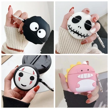 

For Huawei Freebuds 3 Case Cute Cartoon Grimace Briquettes Earphone Cover Fundas For freebuds Free Buds 3 Kawaii Soft Case