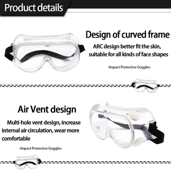

Anti-fog Dust-proof Fully-closed Strong Sealing Goggles Protective Glasses Goggles Anti-droplets Durable