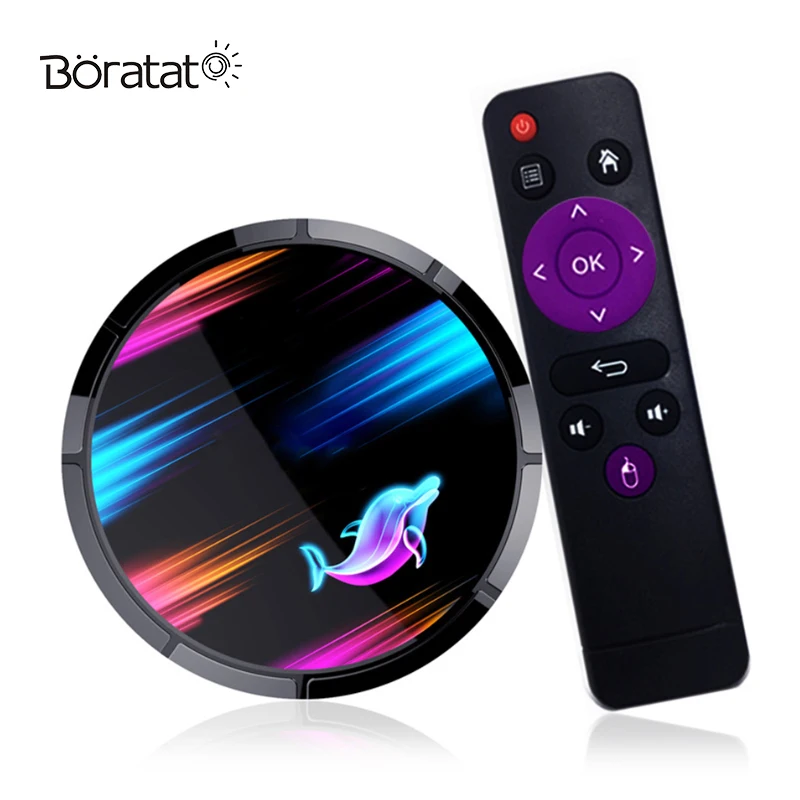ТВ-приставка H96MAX на Android 9 0 100 м Wi-Fi BT Netflix 8K | Электроника