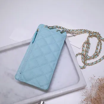 

New Women Wallet Genuine Leather Coin Purse Long Clutch Bags Female Card Holder Money Pocket Women Wallets With Phone Case