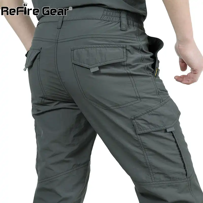 quick dry cargo pants mens