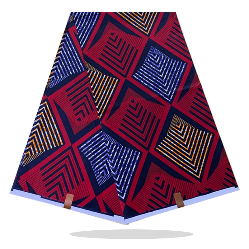 

Ankara Wax Block Print Cotton Fabric 100%High Quality Dress Material Fabric Veritable Nigerian Style Wax Prints Fbabric RV20-29