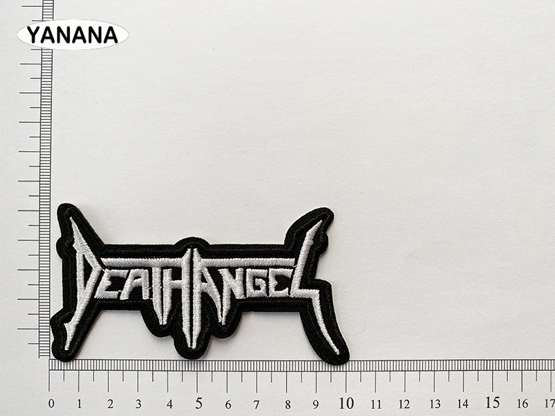 A Rock band Heavy Metal Band banner Patch Badges Embroidered Applique Sewing Iron On Badge Clothes Garment Apparel Accessories