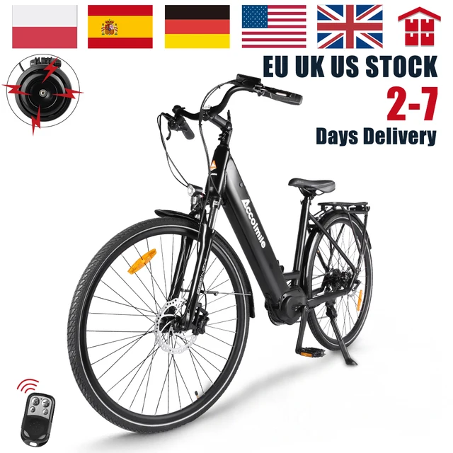 Electric Bike 28 Inch City Bicycle 250W Mens Women's Ebike Bafang M200 Torque Sensor Motor 700C Urban E-bike 140KM CE Approval 1