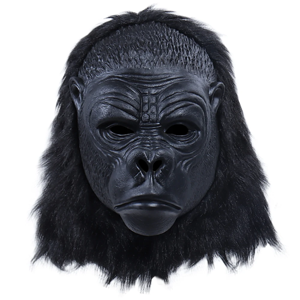 Маска для косплея шимпанзе латексные маски в стиле King Kong Ape Хэллоуина роскошные