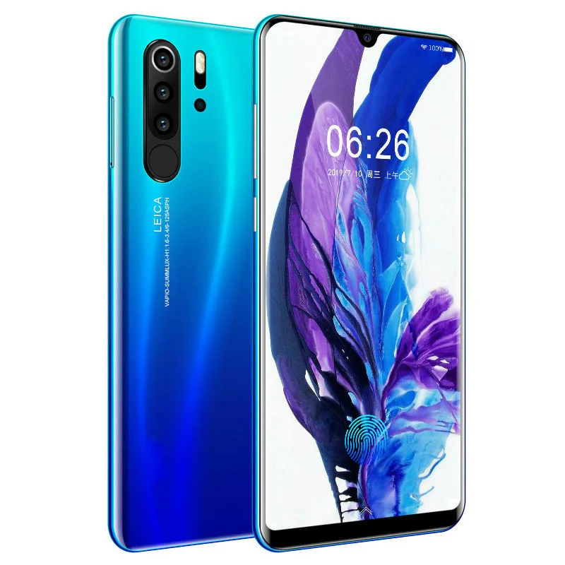Najtaniej P30 pro Smartphone Android 4G netto europejskie azjatyckie telefony komórkowe 6.3 Cal Dual Sim odblokowany telefon komórkowy ekran kropli wody