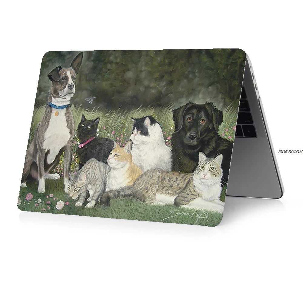 Чехол для ноутбука Apple MacBook New Air 13 Touch ID A1932, для Mac book Air Pro retina 11 12 16 15 13,3 чехол+ чехол для клавиатуры