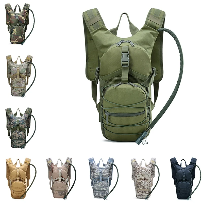 

Double Shoulder Backpack Waterproof Water Bag Storage Pouch Outdoor Cycling Climbing Hiking Sportswear Accessories