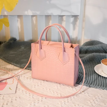 

Luxury Handle Mini Bags Brand Purses Handbags 2020 Women Designer Small Shoulder Crossbody Bags Female Crocodile Pattern Totes