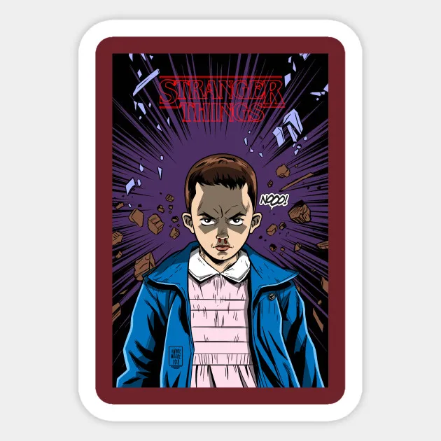1 шт. Stranger Thing фигурная наклейка комплект аниме-игрушка Стикеры для Чемодан