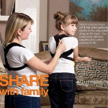 Прямая поставка, медицинский Корректор осанки для ключицы, для взрослых и детей, поддерживающий пояс для спины, Ортопедический Корсет, коррекция плеч