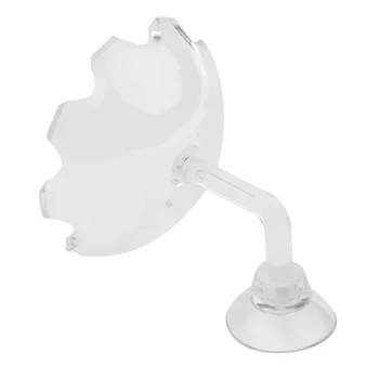 

Aquarium Crystal Clear Acrylic Red Shrimp Snails Feeding Dish Food Bowl -Flower Shape