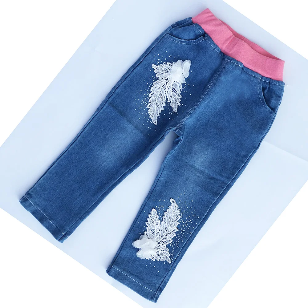 Весенне-осенние комплекты джинсовой одежды для маленьких девочек от 6 месяцев до 3 лет, 3 предмета, футболка с длинным рукавом, топы, джинсовая куртка и джинсовые брюки