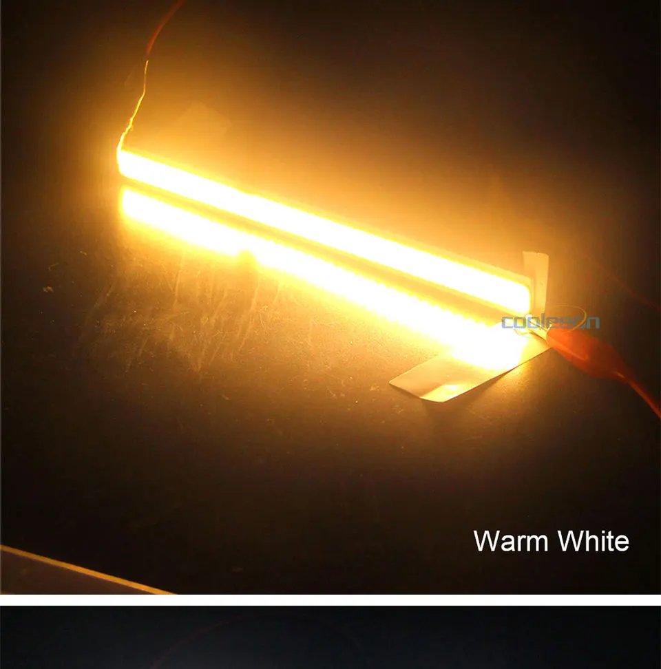 140x15mm 4W LED Strip COB Bulb 12V 14CM Bar Lights Warm Cold White Blue Color LED Lamp for Car House Decor Lighting DIY (7)